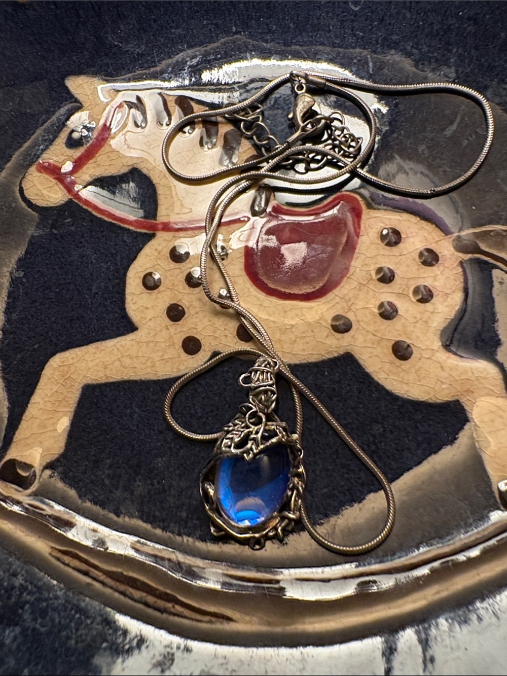 Moonstone Pendant Necklace